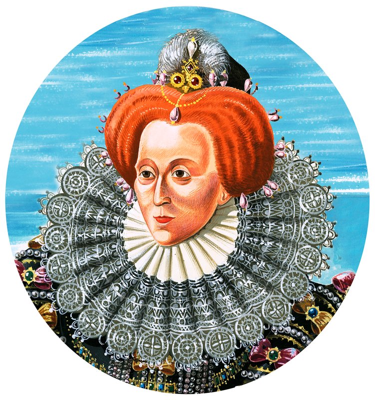 Koningin Elizabeth I door Dan Escott