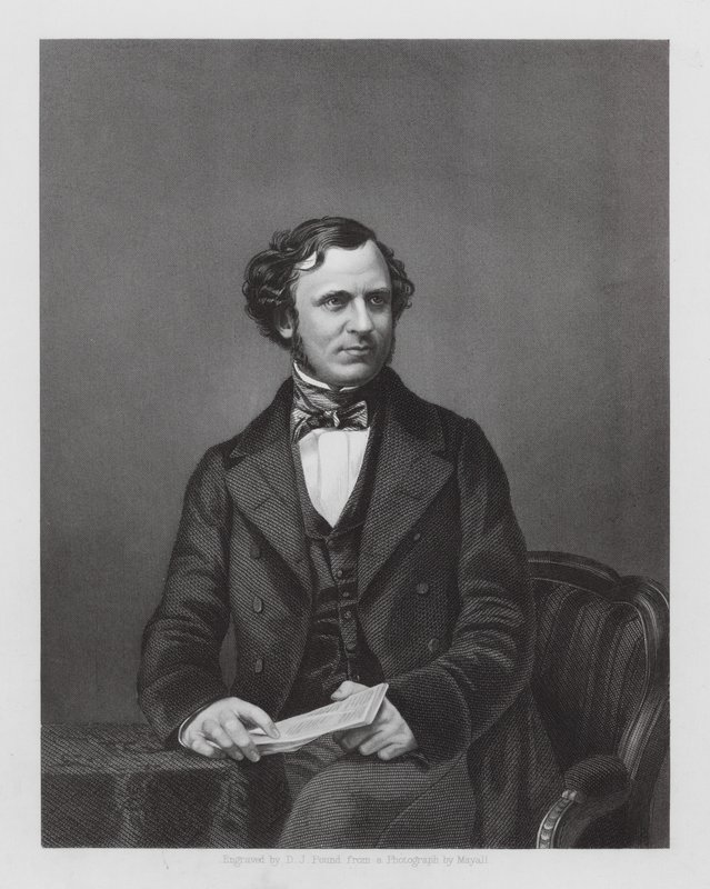 Edward Henry Stanley, Lord Stanley, Britse politicus door Daniel John. Pound