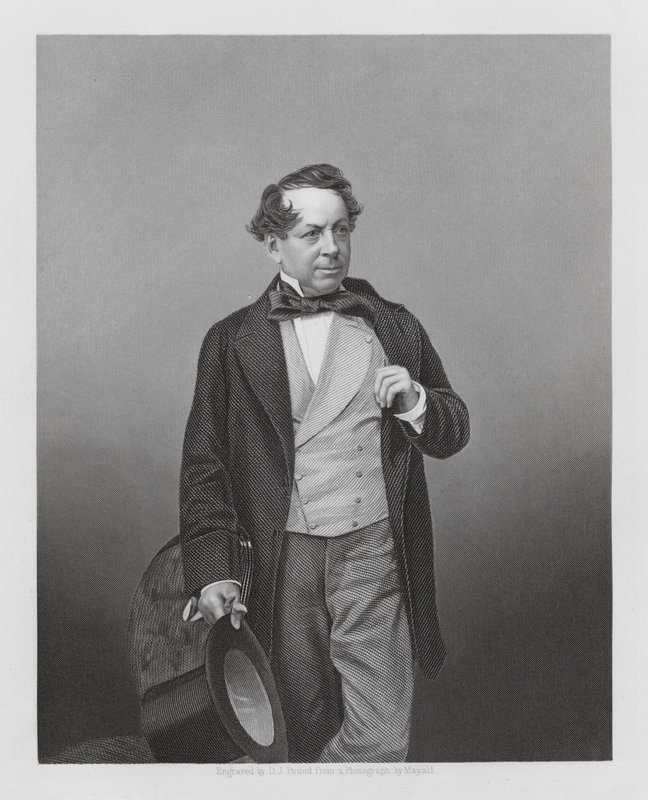 John Baldwin Buckstone, Engelse acteur en toneelschrijver door Daniel John. Pound