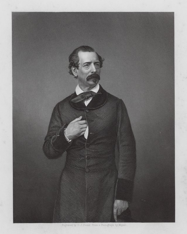 William Frederick Wallett, Engelse clown (gravure) door Daniel John. Pound