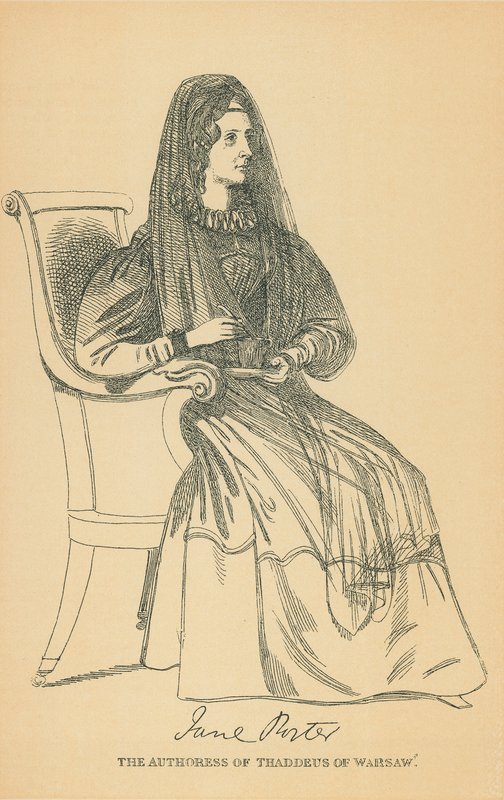 Juffrouw Jane Porter door Daniel Maclise