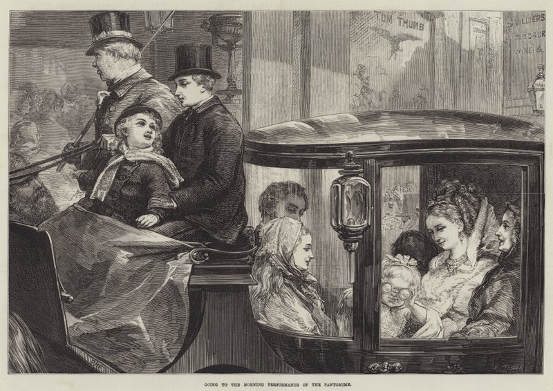 Naar de ochtendvoorstelling van de pantomime door David Henry Friston