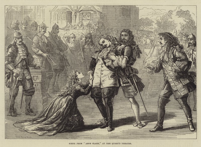 Scène uit Amos Clark, in het Queen