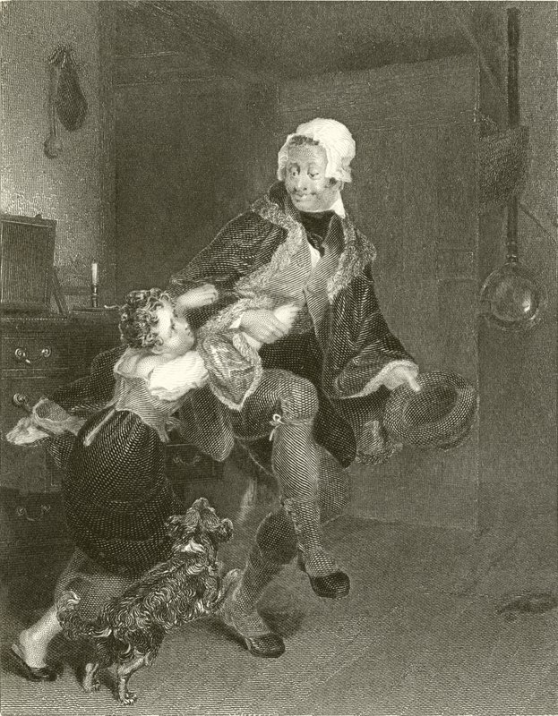 De vrijgezelle oom door David Wilkie