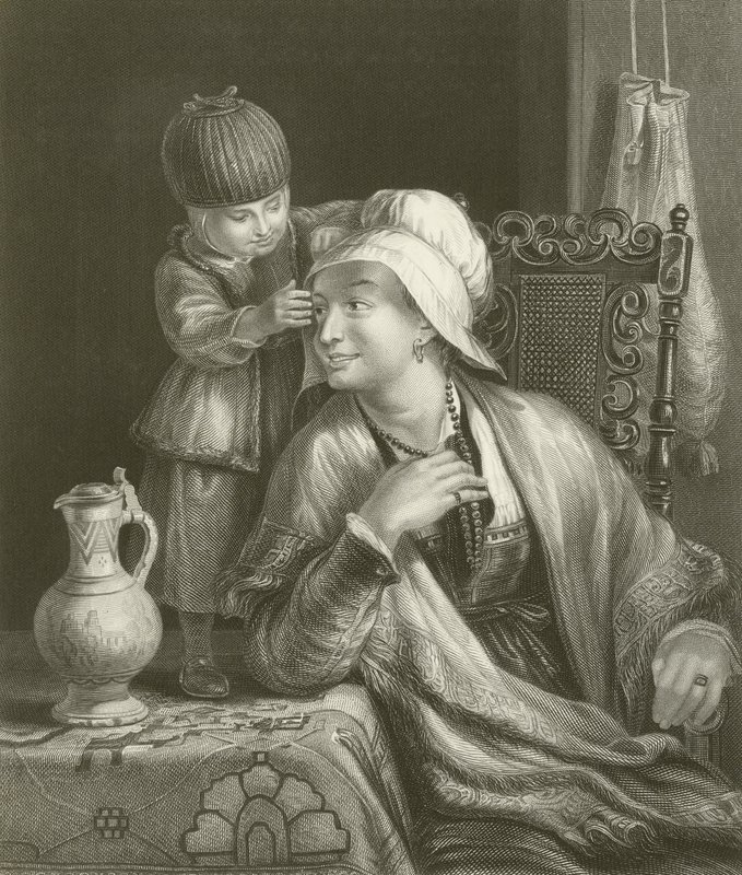 De Moeder en Kind door David Wilkie