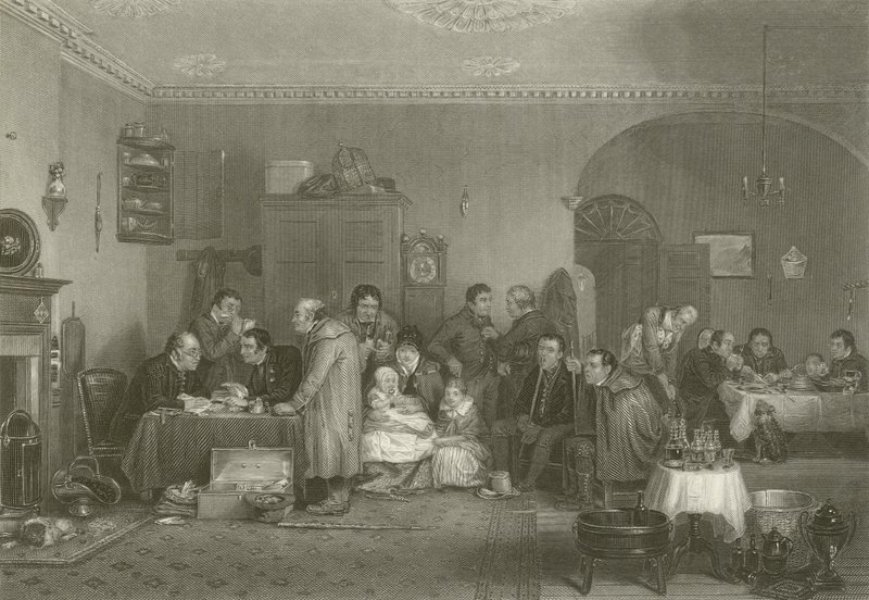 De huurdag door David Wilkie