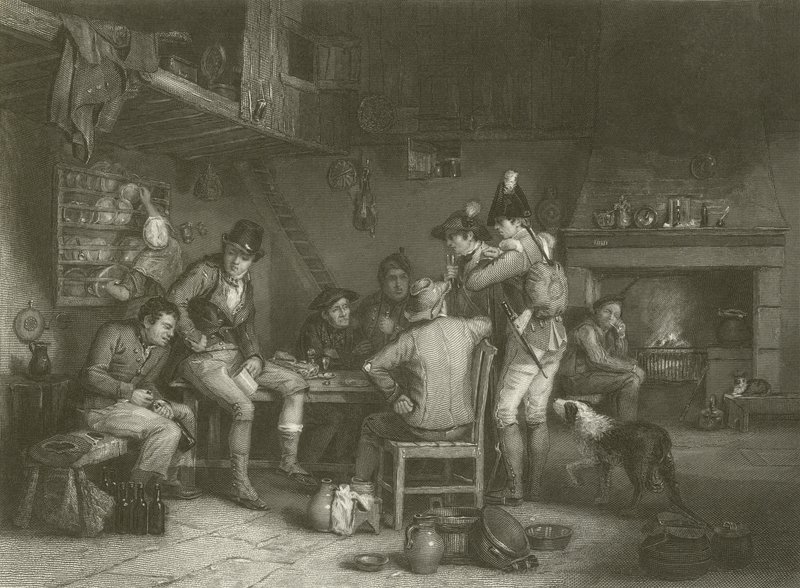 De Dorpsrekruten door David Wilkie