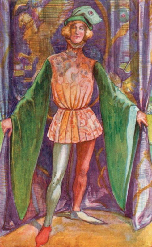 Een man uit de tijd van Hendrik V 1413-1422 door Dion Clayton Calthrop