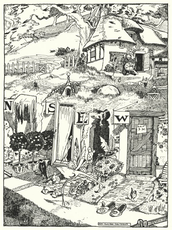 De Huizen van de Vier Winden door Dion Clayton Calthrop