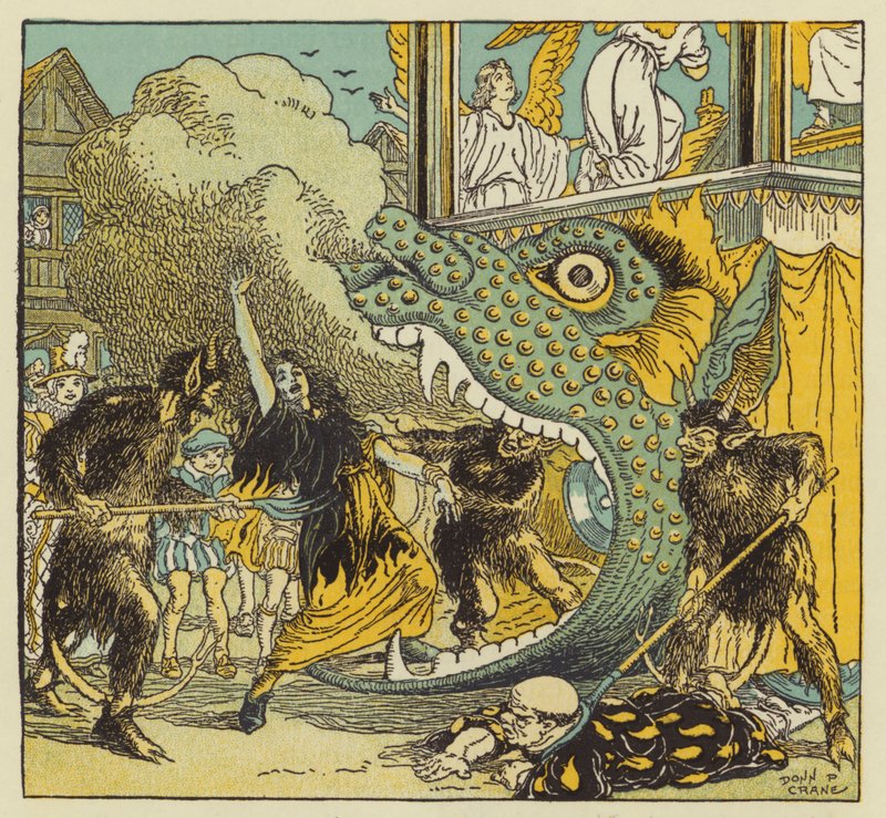 Mysteriespel van het type dat William Shakespeare als jongen zag door Donn P. Crane