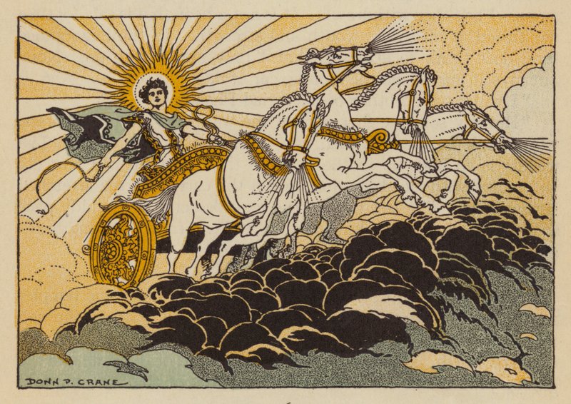 Phaëthon, god van de Griekse mythologie door Donn P. Crane