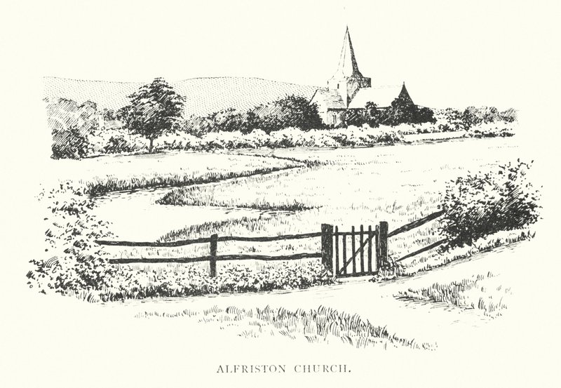 Alfriston Kerk door Duncan Moul