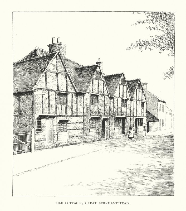 Oude Huisjes, Great Berkhampstead door Duncan Moul