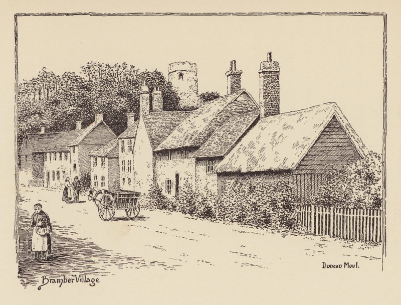 Sussex: Bramber Village door Duncan Moul