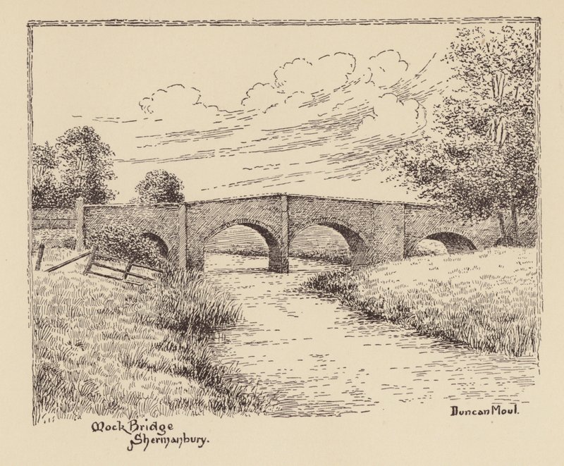 Sussex: Mock Bridge, Shermanbury door Duncan Moul