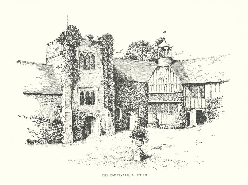 De Binnenplaats, Ightham door Duncan Moul