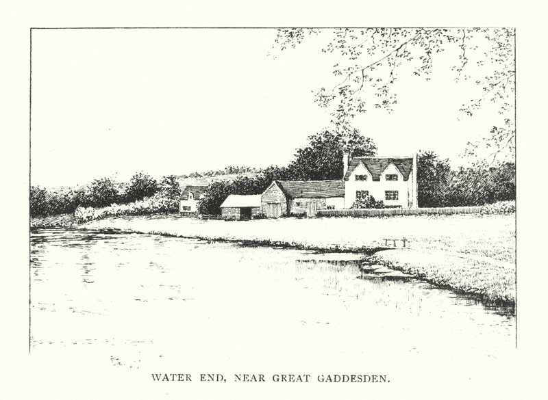 Water End, nabij Great Gaddesden door Duncan Moul