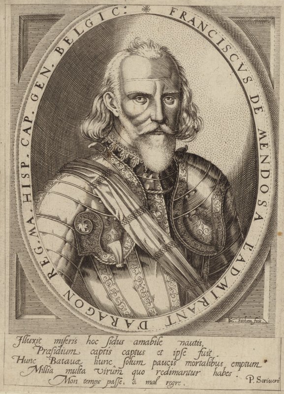 Portret van Franciscus de Mendosa door Dutch School