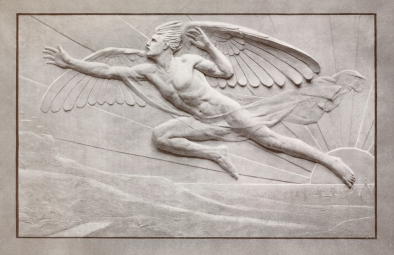 "Snelheid" door Edgar Bertram Mackennal