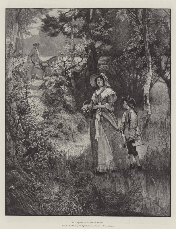 De Squire door Edgar Bundy