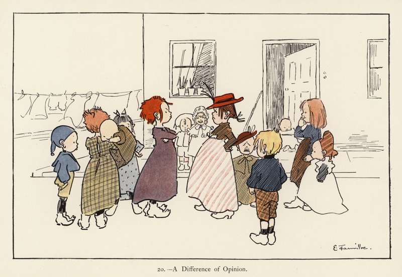 Een meningsverschil door Edith Farmiloe