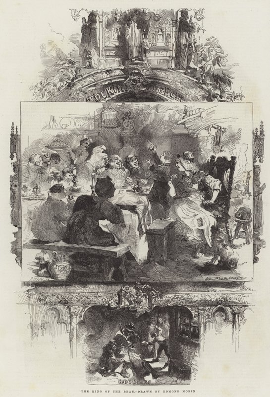 De koning van de boon door Edmond Morin
