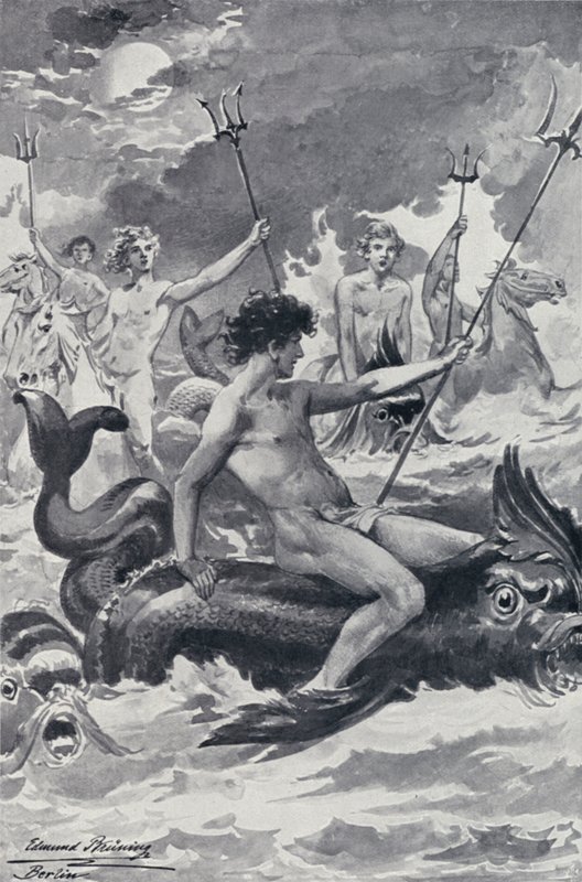 Illustratie voor Goethes Faust door Edmund Bruning