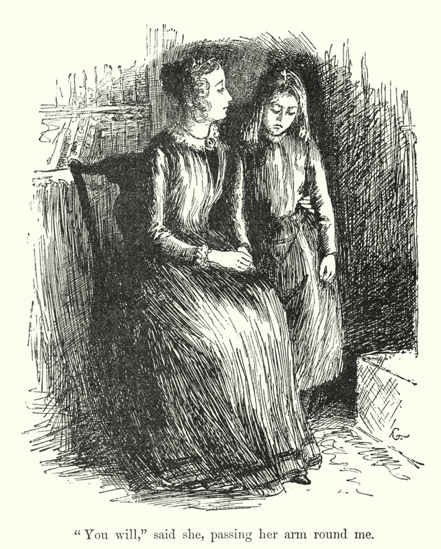 Illustratie voor Jane Eyre door Charlotte Bronte door Edmund Henry Garrett