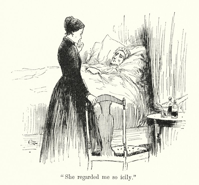 Illustratie voor Jane Eyre door Charlotte Bronte door Edmund Henry Garrett