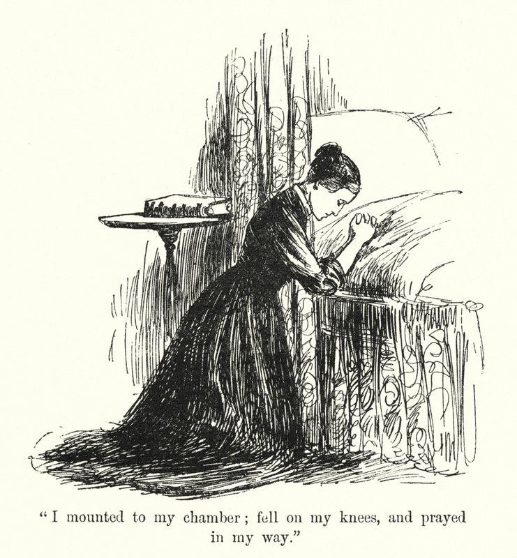 Illustratie voor Jane Eyre door Charlotte Bronte door Edmund Henry Garrett
