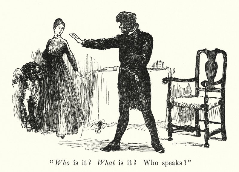 Illustratie voor Jane Eyre door Charlotte Bronte door Edmund Henry Garrett