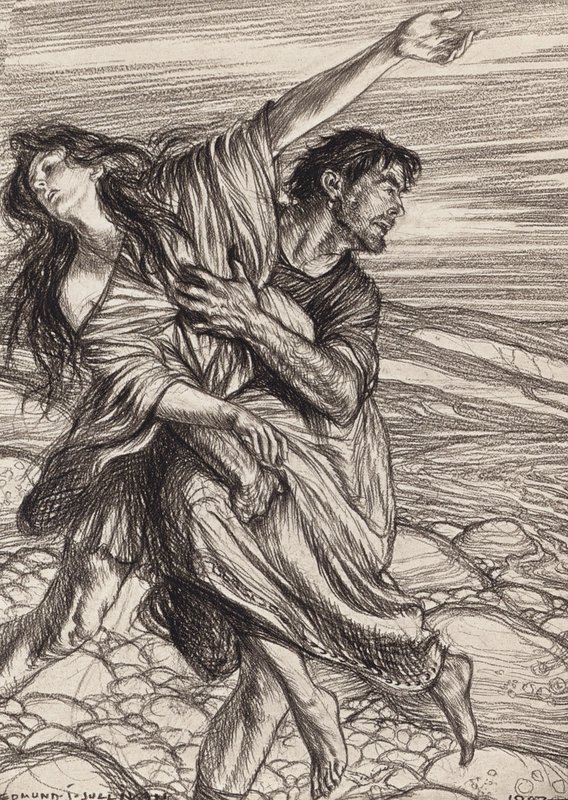 William Shakespeare: Pericles, Prins van Tyrus, Act IV, Scene 1 door Edmund Joseph (after) Sullivan