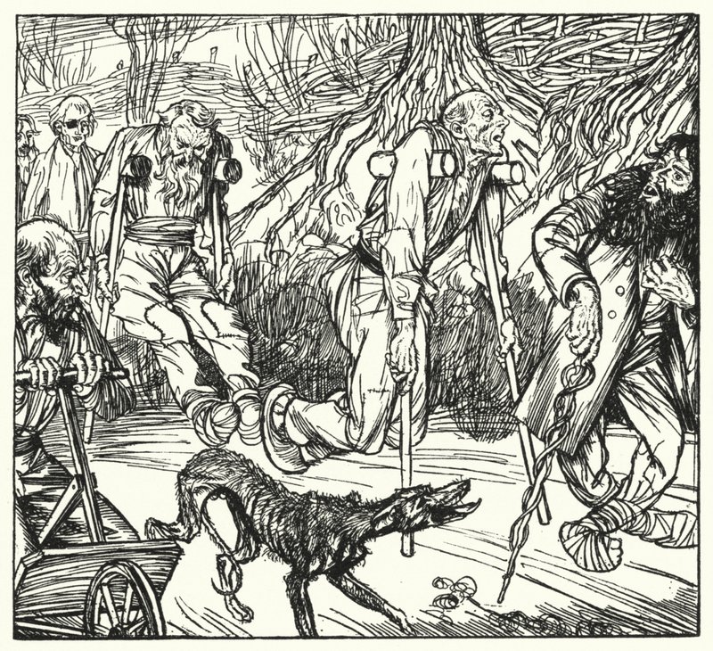 Illustratie voor Sartor Resartus door Edmund Joseph after Sullivan