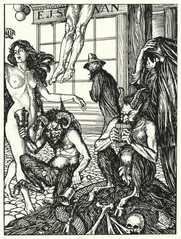 Illustratie voor Sartor Resartus door Edmund Joseph after Sullivan