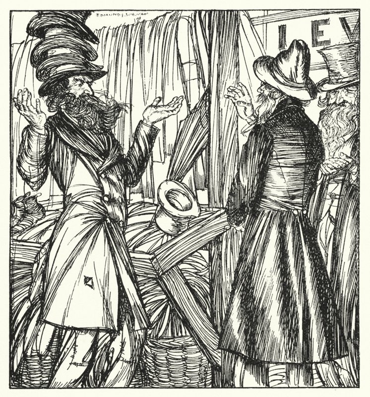 Illustratie voor Sartor Resartus door Edmund Joseph after Sullivan