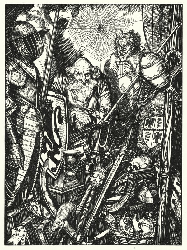 Illustratie voor Sartor Resartus door Edmund Joseph after Sullivan