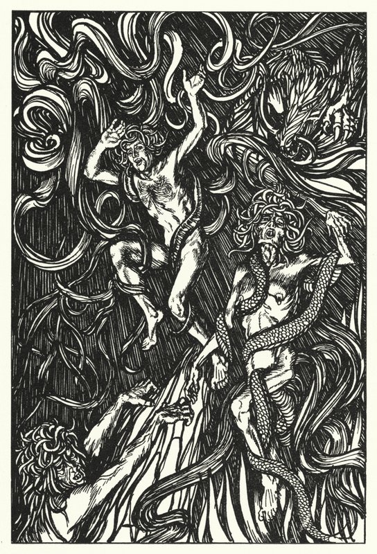 Illustratie voor Sartor Resartus door Edmund Joseph after Sullivan