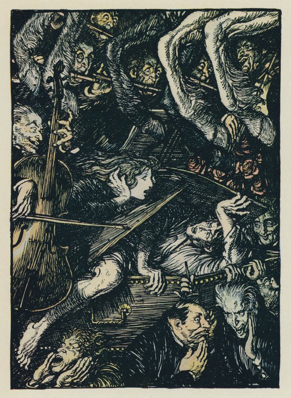 Illustratie voor Tennysons Maud door Edmund Joseph after Sullivan