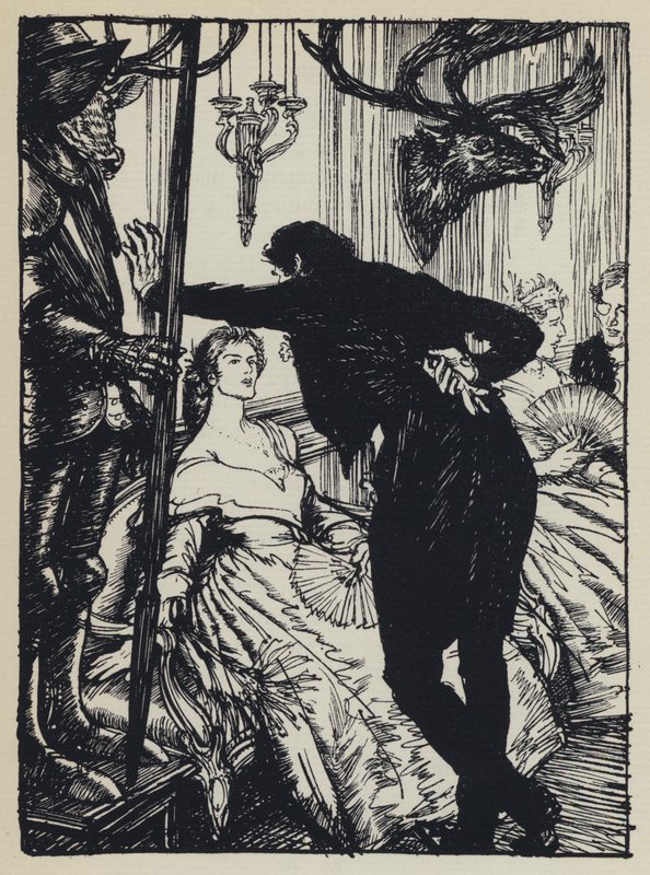 Illustratie voor Tennysons Maud door Edmund Joseph after Sullivan