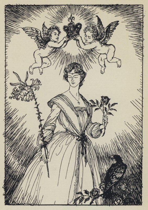 Illustratie voor Tennysons Maud door Edmund Joseph after Sullivan