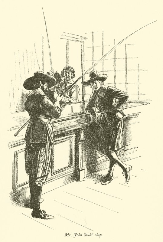 De winkel van meneer John Stubbs door Edmund Joseph after Sullivan