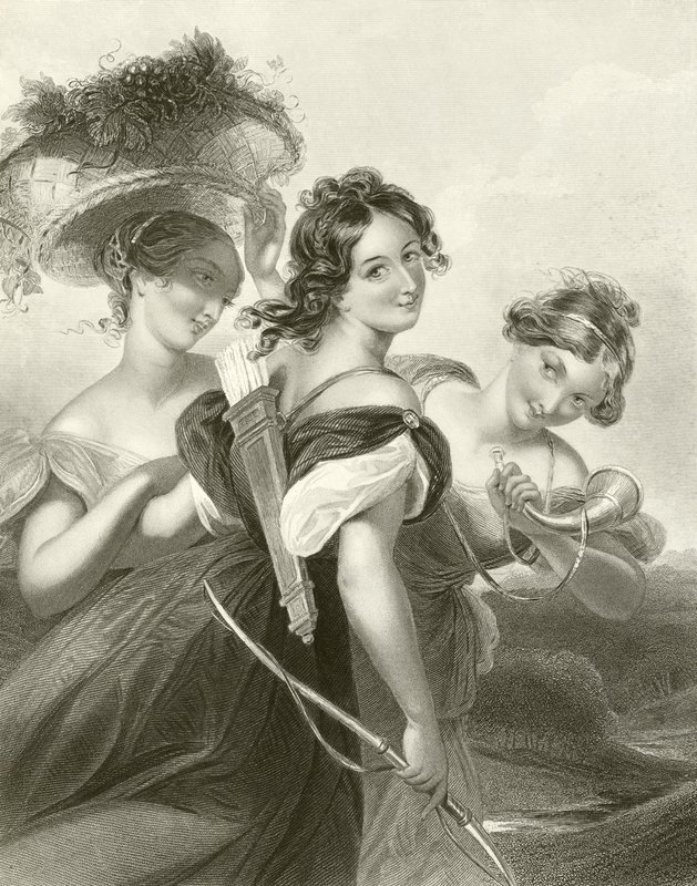 Vrolijkheid door Edmund Thomas Parris