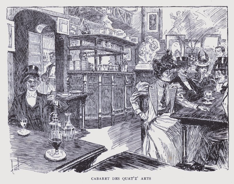 Boheems Parijs: Cabaret des Quat