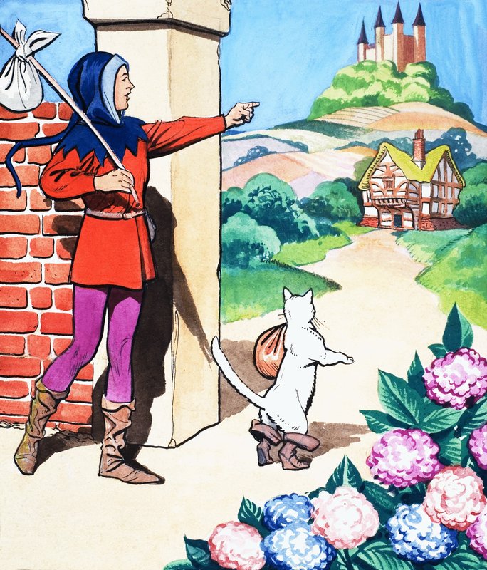 Het verhaal van Puss-in-Boots door Eduardo Teixeira Coelho