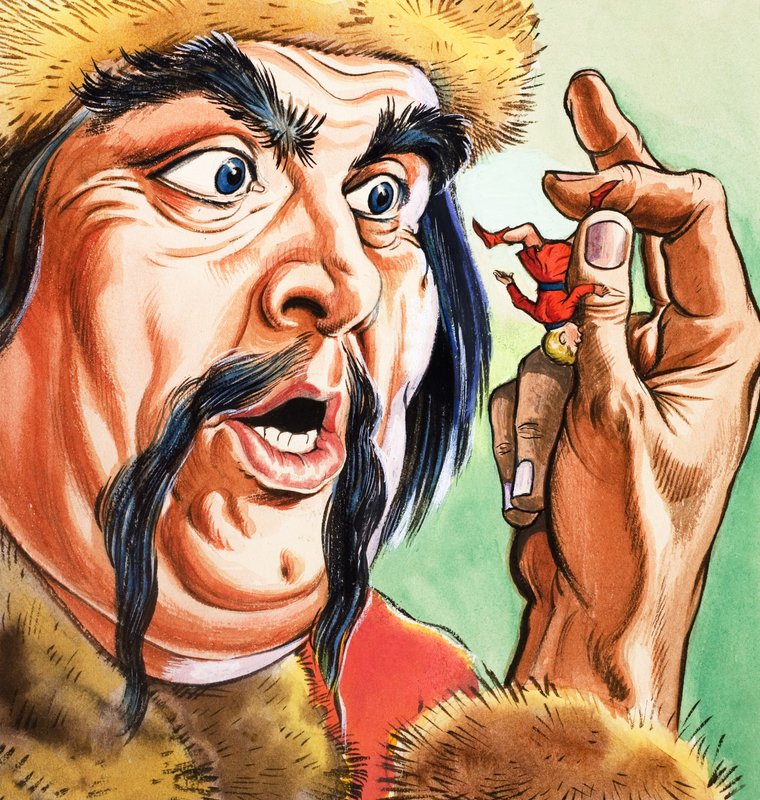 Klein Duimpje Ondersteboven door Eduardo Teixeira Coelho