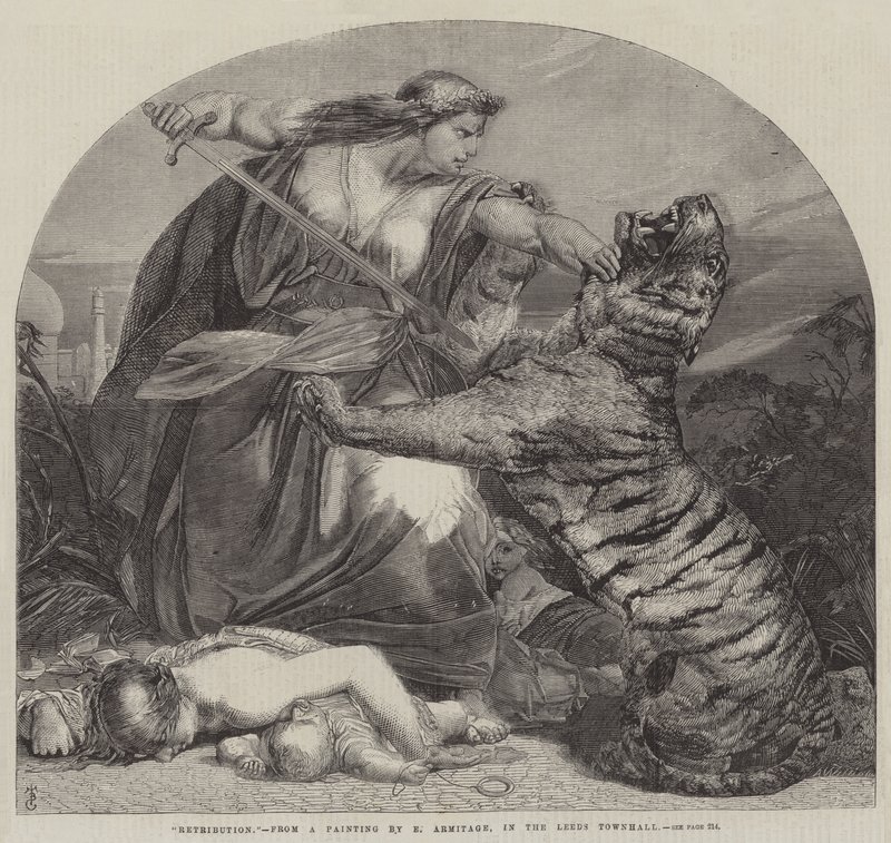 Vergelding door Edward A. Armitage