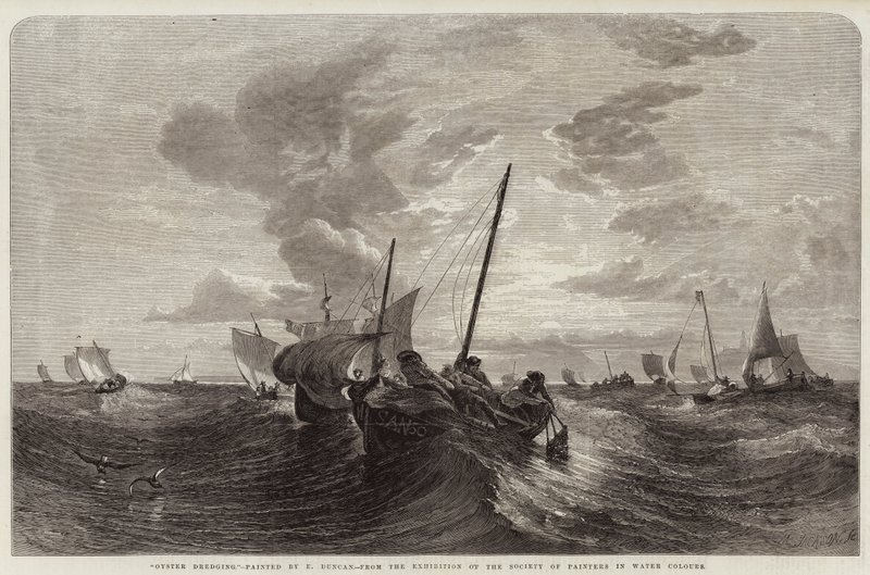 Oester Dreggen door Edward Duncan