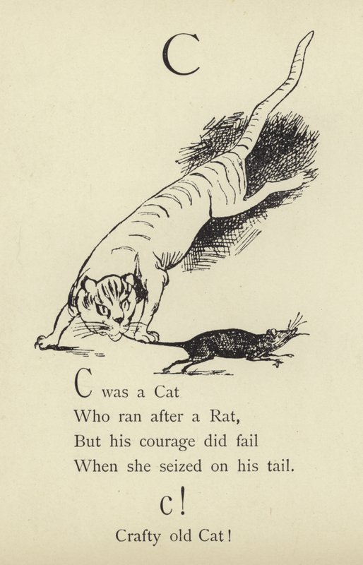 De letter C door Edward Lear