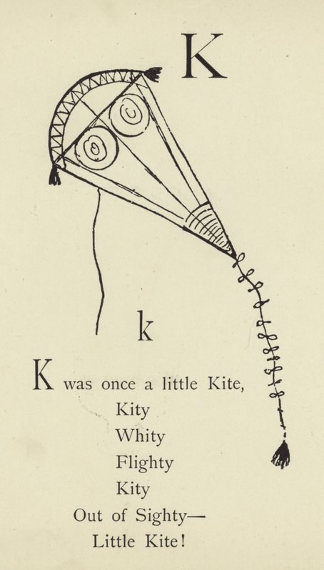 De letter K door Edward Lear