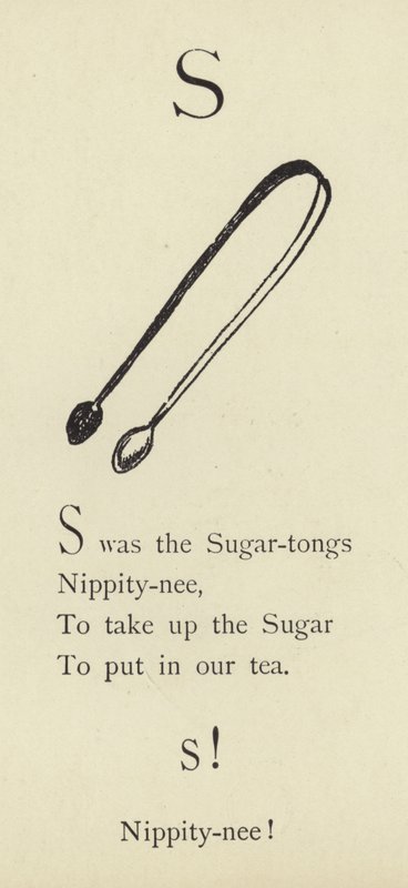 De letter S door Edward Lear
